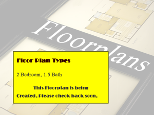 One Bedroom / One and 1/2 Bath*